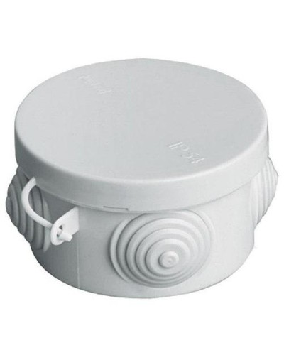 Коробка ОП D65х40мм, крышка, IP54, 4вх. (SQ1401-0101). Распаячная коробка. TDM ЕLECTRIC в Миассе