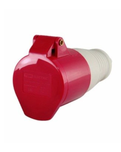 Розетка 225 переносная 3Р+РЕ+N 32А 380В IP44 (SQ0603-0014). Розетка. TDM ЕLECTRIC в Миассе