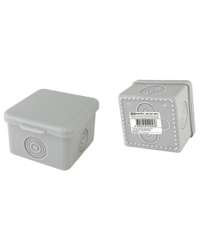 Коробка ОП 65х65х50мм, крышка, IP54, 4вх., без гермовводов (SQ1401-0821). Распаячная коробка. TDM ЕLECTRIC в Миассе