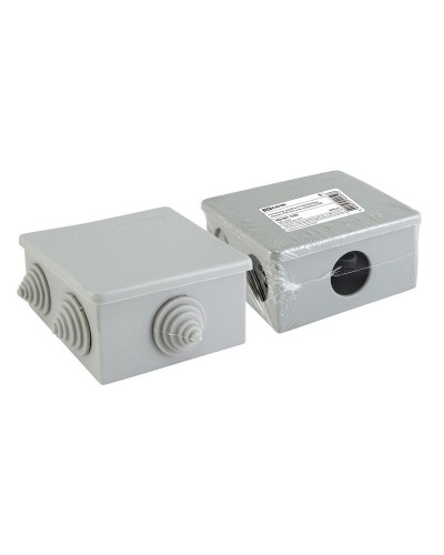 Распаячная коробка ОП 80х80х40мм, крышка, IP44, 6 вх. TDM (SQ1401-1235). Распаячная коробка ОП. TDM ЕLECTRIC в Миассе