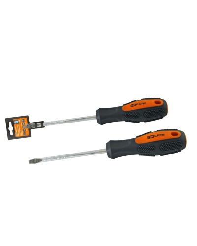 Отвертка шлицевая двухкомпонентная CR-V, тип SL5.0x150 "Алмаз" TDM (SQ1006-1007): Отвертка шлицевая двухкомпонентная в Миассе