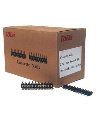 Гвоздь 2.7x30 smooth EG (1000 шт./уп.) (2730smoothEG). Гвозди универсальные. Toua в Миассе