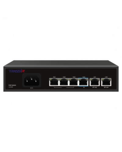 TR-NS1206-65-4PoE. Коммутатор с PoE. Trassir в Миассе