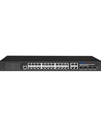TR-NS24284C-400-24PoE. Коммутатор с PoE. Trassir в Миассе