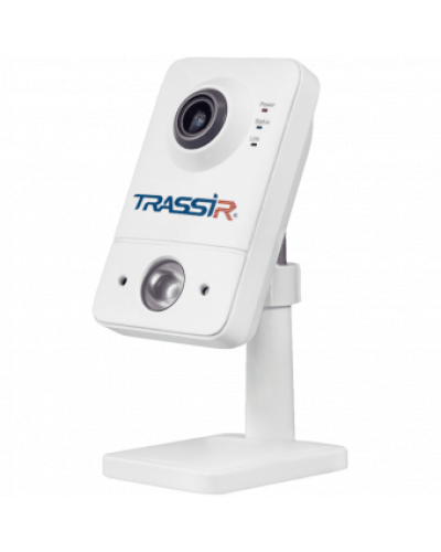 TR-D7121IR1W v3 (2.8). Видеокамера IP компактная. Trassir в Миассе