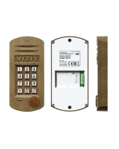 БВД-315FCP. Блок вызова домофона. VIZIT в Миассе