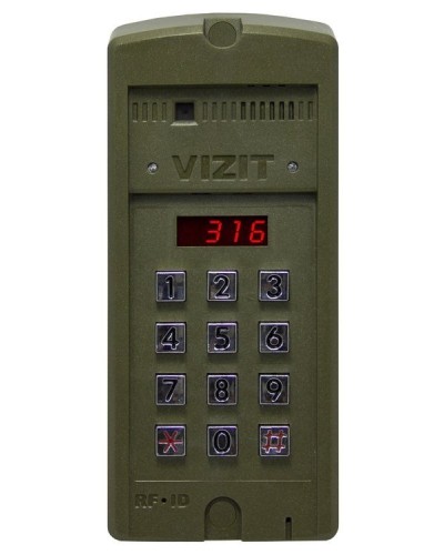 БВД-316F. Вызывная панель аудиодомофона. VIZIT в Миассе