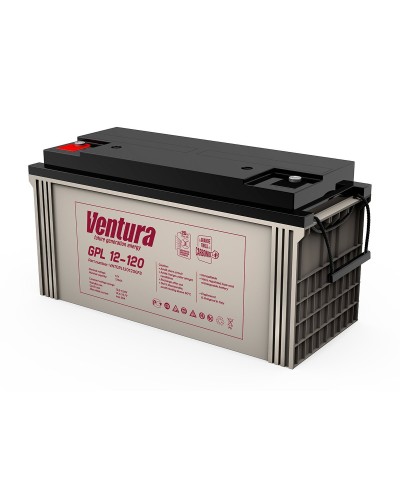 Ventura GPL 12-120. Аккумулятор герметичный свинцово-кислотный. Ventura в Миассе