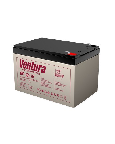 Ventura GP 12-12. Аккумулятор герметичный свинцово-кислотный. Ventura в Миассе