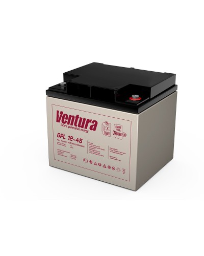 Ventura GPL 12-45. Аккумулятор герметичный свинцово-кислотный. Ventura в Миассе
