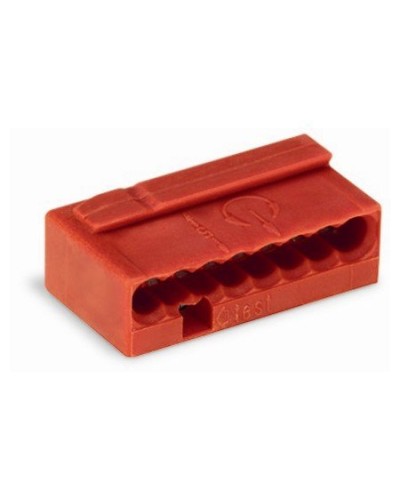 WAGO 243-808 Клемма MICRO 8-проводная красная. Клемма для распределительных коробок. WAGO в Миассе