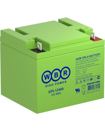 WBR GPL12400. Аккумулятор герметичный свинцово-кислотный. WBR в Миассе