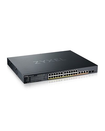 XMG1930-30HP-ZZ0101F. Гибридный мультигигабитный Smart L2+ коммутатор. ZYXEL в Миассе