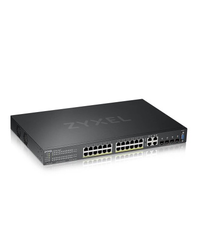 GS2220-28HP-EU0101F. Гибридный L2 коммутатор PoE+. ZYXEL в Миассе