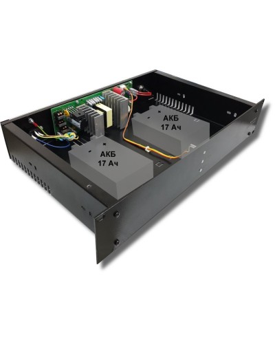 СКАТ-2400И7 RACK (СКАТ ИБП-24/4,5-2x17-RACK) (2143). Источник вторичного электропитания резервированный. Бастион в Миассе