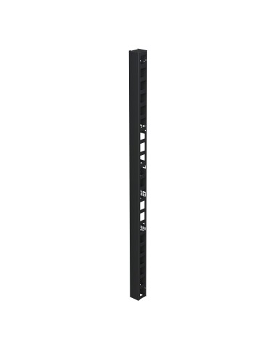 Организатор вертикальный с крышкой 47U, 90мм, для IT-CQE черный (R5VRPC4790B). Организатор вертикальный с крышкой. ДКС в Миассе
