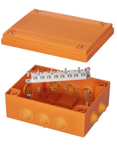 Коробка FS 150х110х70 12P (FSB211204). Коробка ответвительная огнестойкая из термопласта. ДКС в Миассе