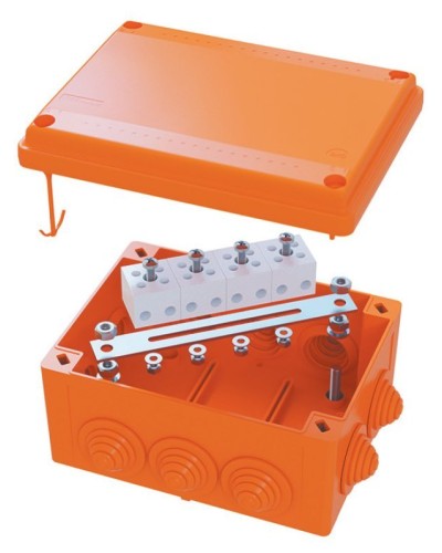 Коробка FS 150х110х70 4P (FSK20410): Коробка ответвительная огнестойкая из термопласта в Миассе