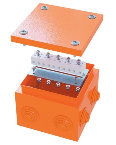 Коробка FS 150х150х80 5P (FSB30506): Коробка ответвительная огнестойкая стальная в Миассе