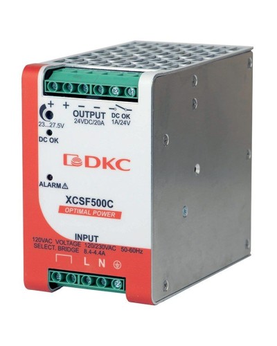Источник питания однофазный, 500Вт, 10А, 48В (XCSF500D). Источник питания OPTIMAL POWER однофазный, с ORing диодом. ДКС в Миассе