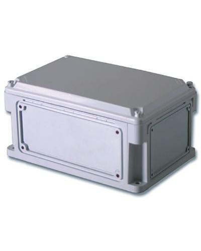 Корпус RAM box 400х200х146, высота крышки 21 мм, IP67 (542210). Корпус с фланцами и непрозрачной крышкой, без монтажной платы. ДКС в Миассе
