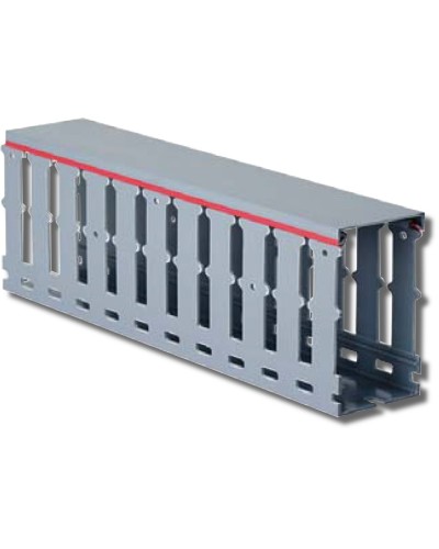 Короб перфорированный, серый RL12 100x100 (00171RL): Короб перфорированный в Миассе