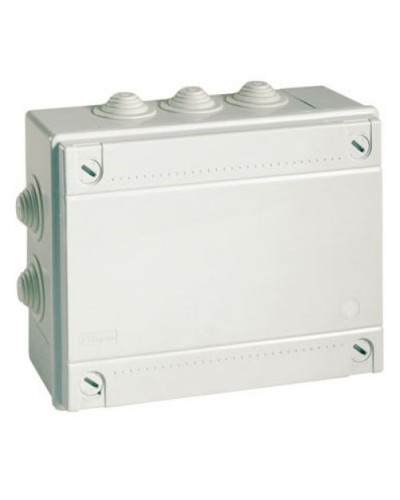 Коробка ответвительная с кабельными вводами IP55, 240х190х90 (54200). Коробка ответвительная. ДКС в Миассе