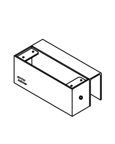 DBA-101 Glass Comfort. Комплект монтажный для цельностеклянной створки, для совместной работы с замком DB100.. dormakaba в Миассе