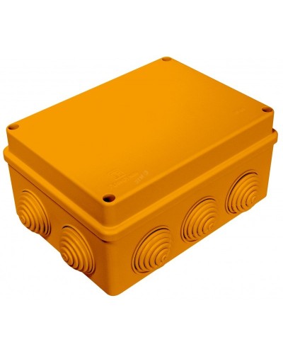 Коробка JBS150 150х110х70, 10 вых., 5P (1,5…4мм²) (43059HF): Коробка монтажная, огнестойкая, без галогена в Миассе