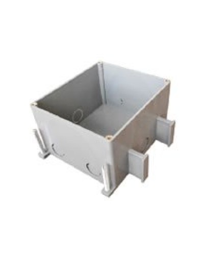 Коробка для люков в пол на 2 поста BOX/2+2ST66 (70125): Коробка для люков в пол на 2 поста 45х45мм + 2 модуля 45х22,5 (70025), пластик в Миассе