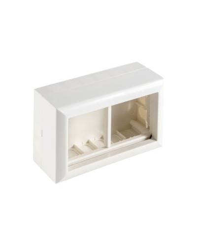 Коробка на 2 модуля для механизмов 45х45мм SM45/4 (72944): Коробка для механизмов в Миассе