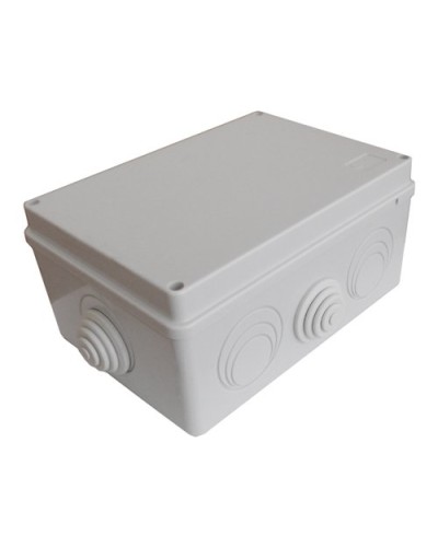 Коробка JBS210 210х150х100, 8 вых., 12P (0,15...2,5мм²) серая (43046HF-GR). Коробка монтажная, огнестойкая, без галогена. Экопласт в Миассе