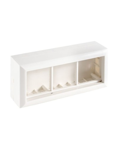 Коробка на 3 модуля для механизмов 45х45мм SM45/6 (72946): Коробка для механизмов в Миассе