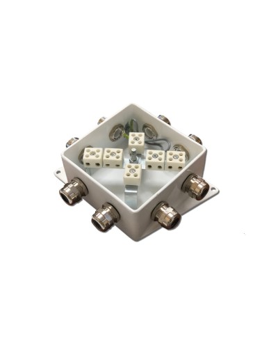 КМ-О (12к*6,0)-IP66-120х120, два ввода: Коробка монтажная огнестойкая в Миассе