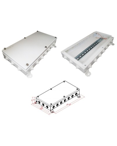 КМ IP55-2040. Коробка монтажная электротехническая. Гефест в Миассе