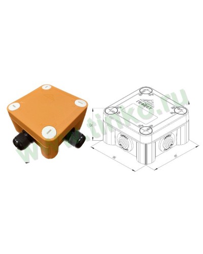 КМ-О-1010(П)(8к)-IP66(П6-12): Коробка монтажная огнестойкая в Миассе