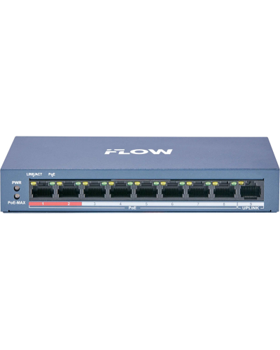 F-SW-EU209POE-V/L. Сетевой PoE коммутатор. i-FLOW в Миассе
