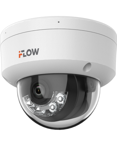 F-IC-2442C2MS(2.8мм). Бюджетная IP-видеокамера купольная. i-FLOW в Миассе