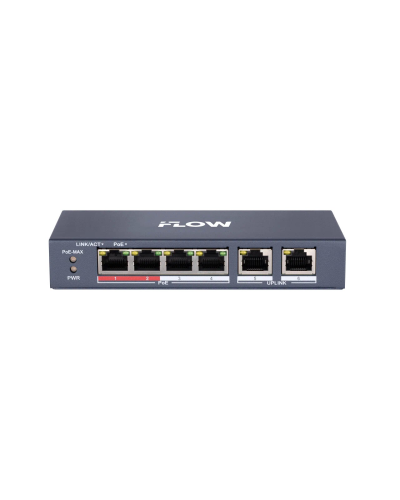 F-SW-EU206HPOE-V. Сетевой PoE коммутатор. i-FLOW в Миассе