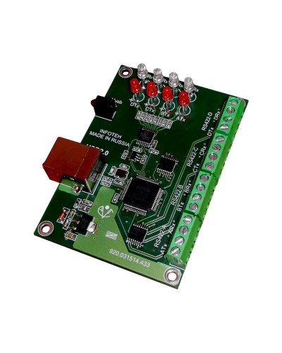 AVT-USB/4RS422. Промышленный преобразователь USB в RS-422. Инфотех в Миассе