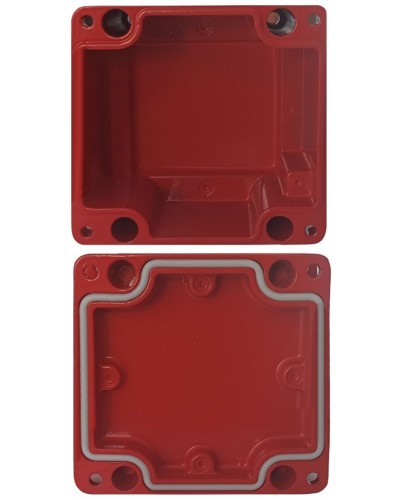 МКС Мороз, глухая, IP66/IP68, красный. Коробка коммутационная металлическая. Магнито-Контакт в Миассе