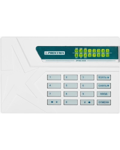 W500RL+ Optima. Объектовый прибор с встроенными GSM, РПП Ладога-РК/Ладога-РК+, и проводными шлейфами. Проксима в Миассе