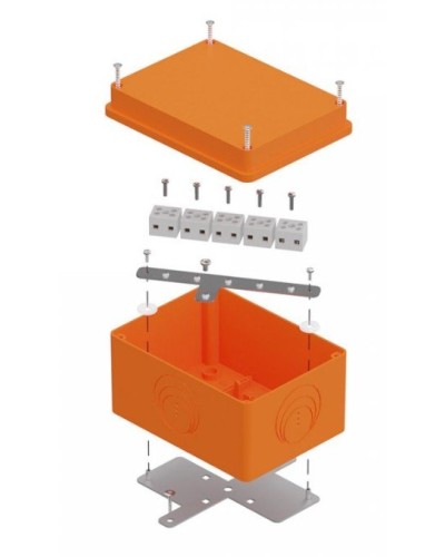 Коробка огнестойкая 150х110х90 E15-E120 для о/п (40-0351-FR1.5-10). Коробка огнестойкая для открытой установки. Промрукав в Миассе