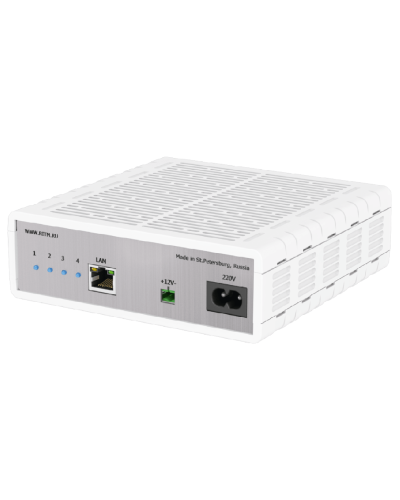 Преобразователь 4 RS-232 - Ethernet. Преобразователь интерфейсов. Ритм в Миассе
