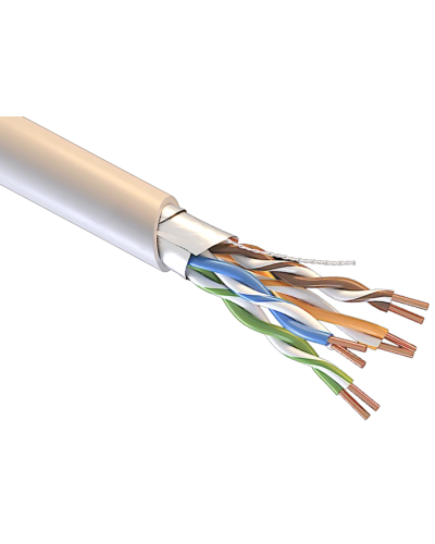СегментЛАН F/UTP Cat5e PVCLSнг(А)-FRLSLTx 4х2х0,52. Кабель «витая пара» (LAN) для структурированных систем связи. Сегмент Энерго в Миассе