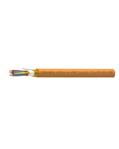 КПСЭСнг(А)-FRHF 1х2х0,35 (Спецкабель). Кабель огнестойкий, с пониженным дымо- и газовыделением. Спецкабель в Миассе