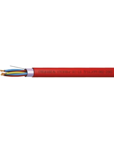 КПСВЭВнг(А)-LS 2х2х1,5 (Спецкабель). Кабель для систем пожарной и охранной сигнализации, с пониженным дымо- и газовыделением. Спецкабель в Миассе