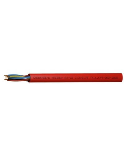 КПСВВнг(А)-LS 4х2х2,5 (Спецкабель). Кабель симметричный для систем сигнализации и управления, групповой прокладки, с пониженным дымо- и газовыделением. Спецкабель в Миассе