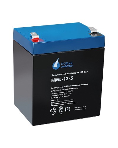 HML-12-5. Аккумулятор герметичный свинцово-кислотный. Связь инжиниринг в Миассе